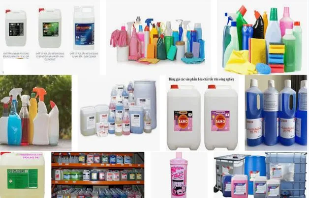 Công ty hóa chất tẩy rửa