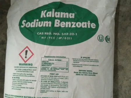 Chất bảo quản Sodium Benzoate Mỹ chất lượng cao