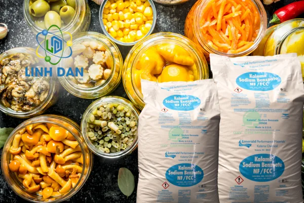 Sodium Benzoate bảo quản thực phẩm lâu dài
