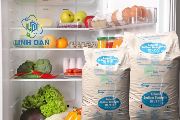 Sodium Benzoate trong thực phẩm và hóa chất