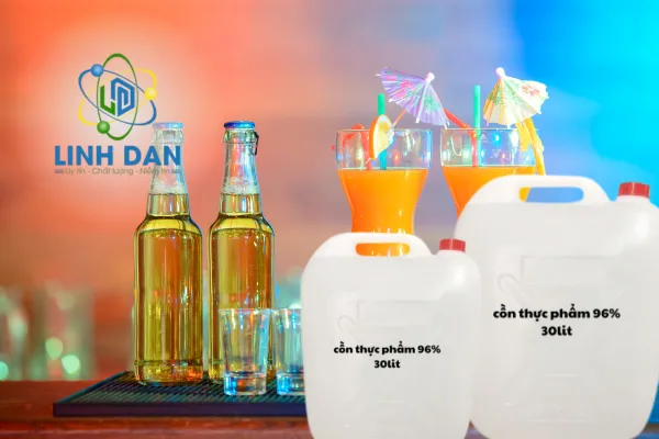 Cồn thực phẩm ethanol tinh khiết 96 độ