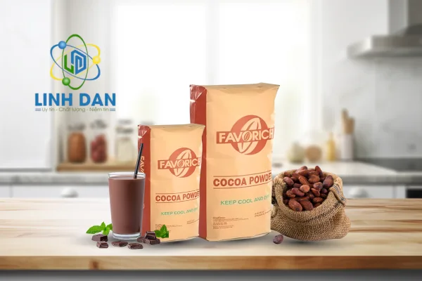 Công ty Linh Đan cung cấp bột cacao Favorich