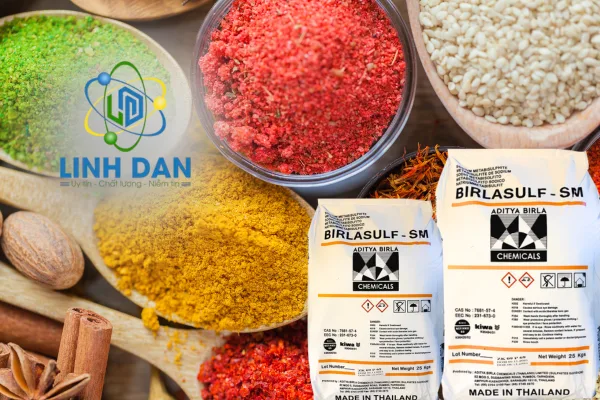 Sodium Metabisulfite tẩy trắng thực phẩm an toàn