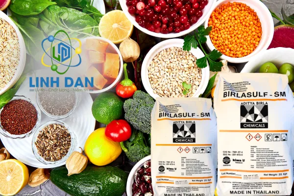 Sodium Metabisulfite tẩy trắng thực phẩm hiệu quả