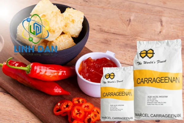 Carrageenan hỗ trợ tăng độ sánh nhẹ