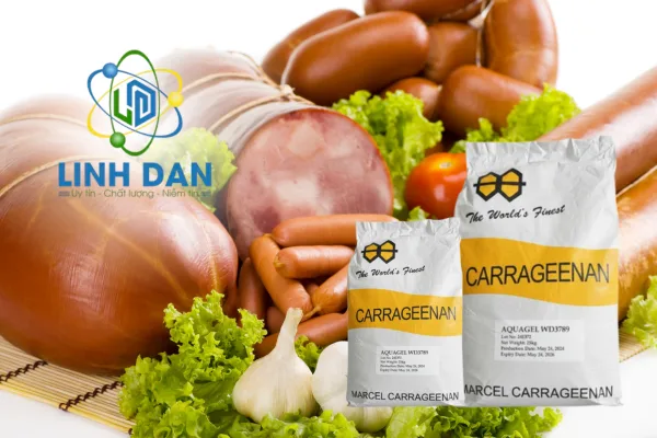 Carrageenan tạo giòn thực phẩm an toàn
