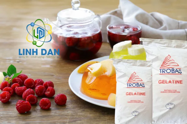 Gelatin Trobas chuẩn thực phẩm chất lượng cao