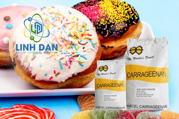 Phụ gia Carrageenan tạo giòn cho bánh