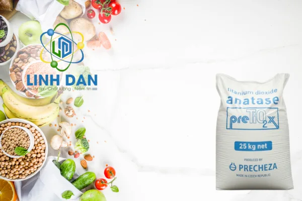 Titanium Dioxide TiO2 trong thực phẩm