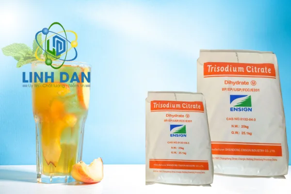 Trisodium Citrate E331 dùng cho đồ uống