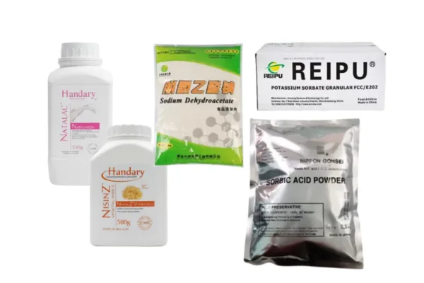 nhóm chất bảo quản chống men mốc e202 e211 e200 sodium dehydroacetate