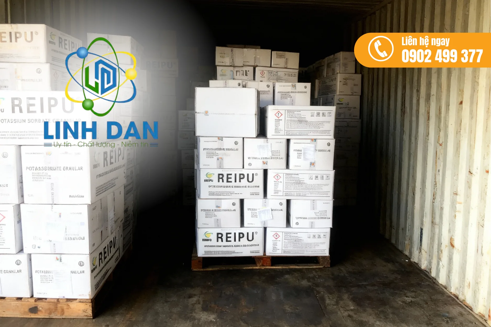 Potassium Sorbate E202 chất lượng cao kho thực phẩm