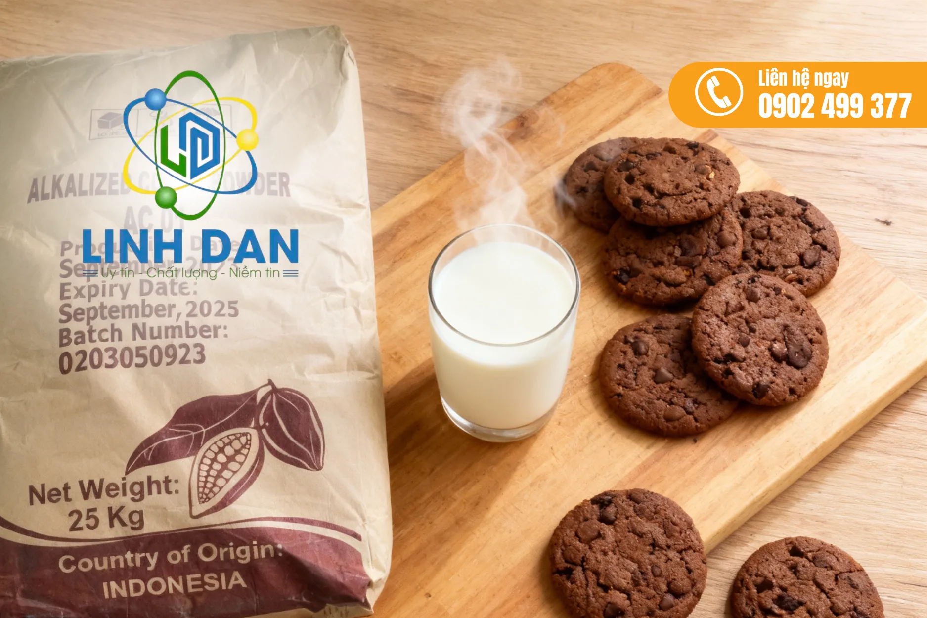 Bột cacao AC01 giá tốt