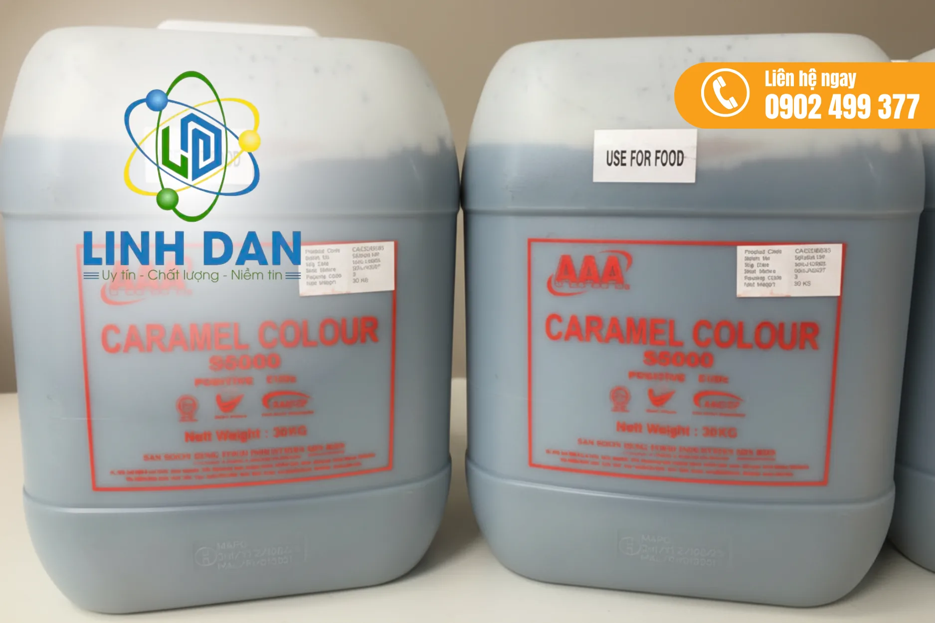 Màu caramel giá tốt