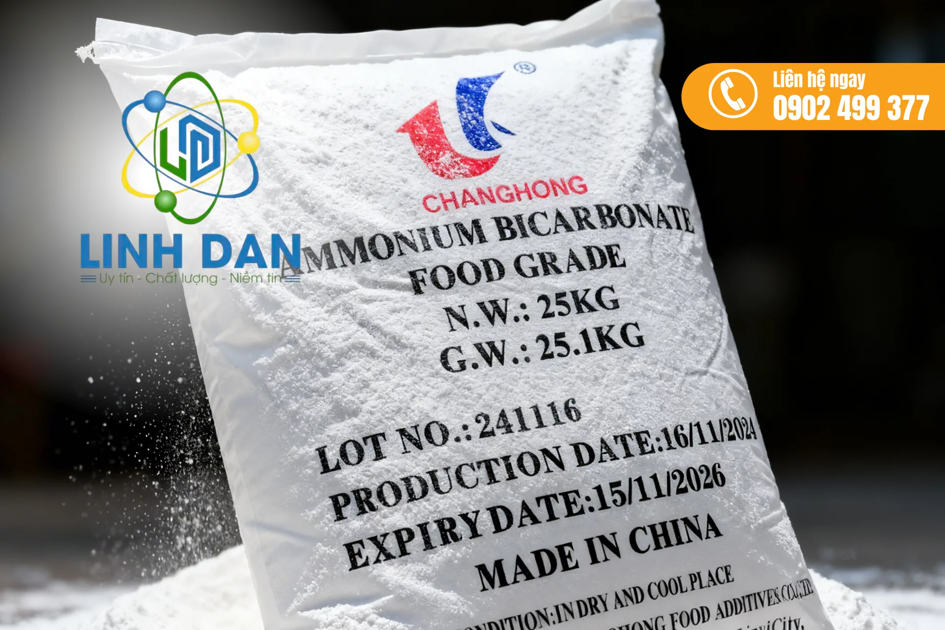 Bột khai phân phối tại TPHCM