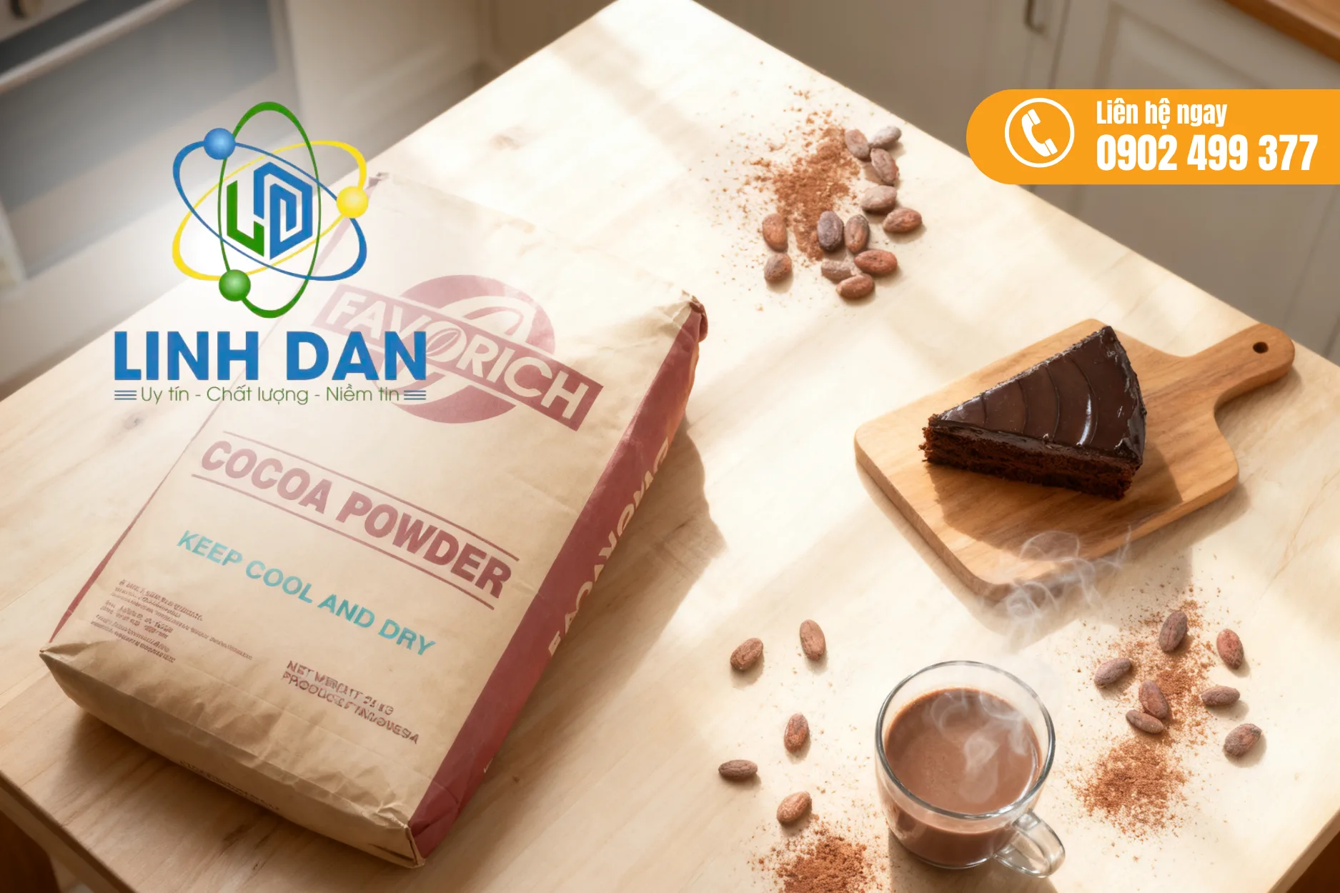 Cacao Favorich AP360 giá tốt TPHCM