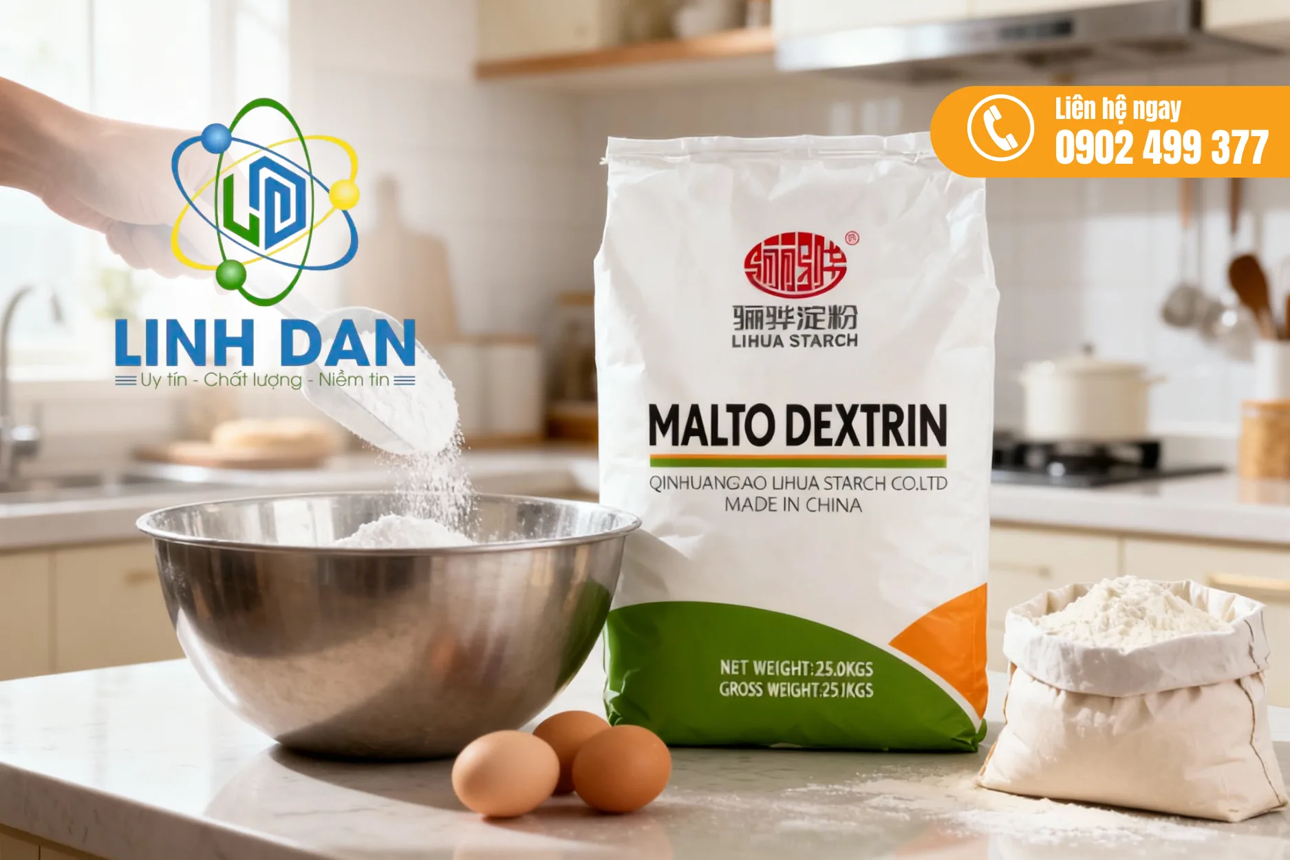 Chất tạo ngọt Maltodextrin giá tốt: Giải pháp tối ưu cho các sản phẩm thực phẩm