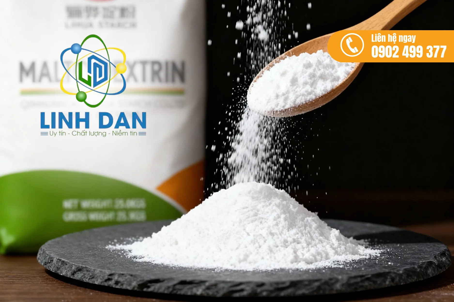 Maltodextrin nguyên liệu làm bánh và kẹo