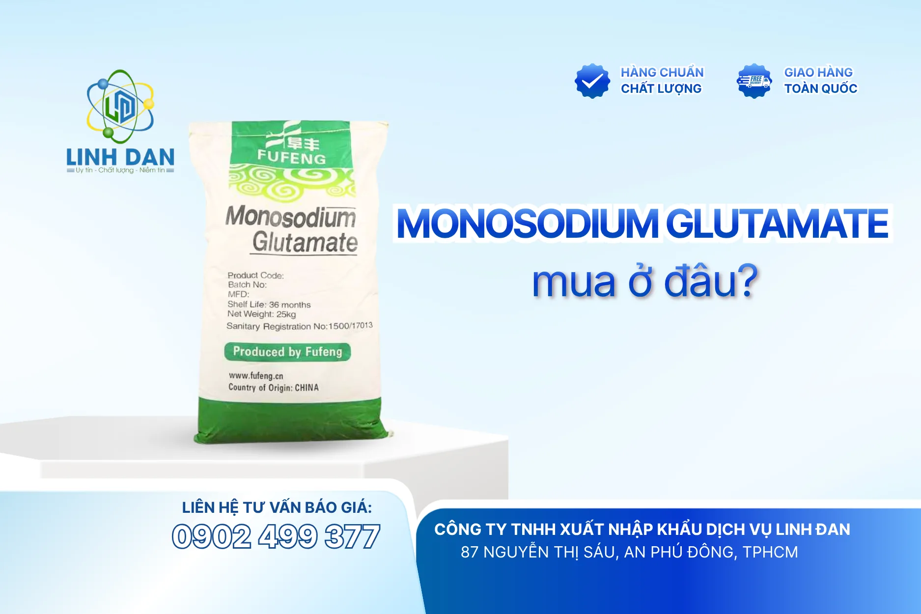 Chất Điều Vị Monosodium Glutamate Mua Ở Đâu?