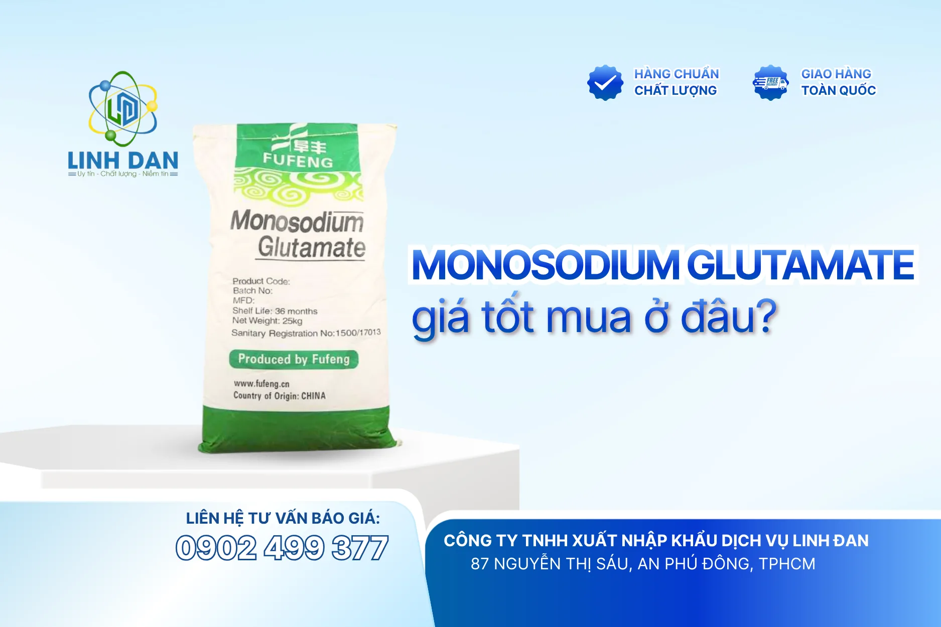 Monosodium Glutamate Trung Quốc Giá Tốt