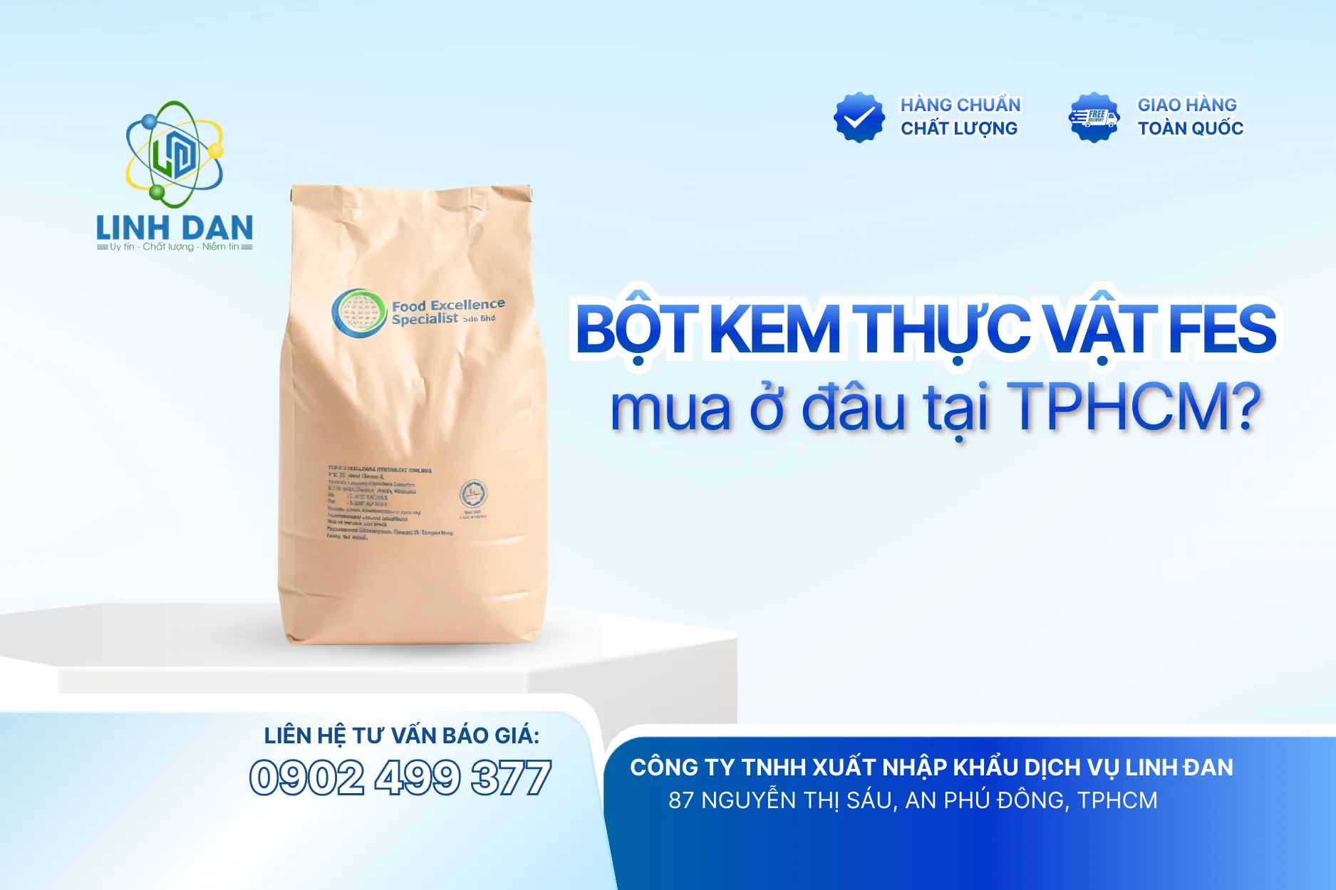 Bột Kem Thực Vật FES Mua Ở Đâu Tại TPHCM? – Lý Do Nên Chọn Bột Kem Thực Vật FES Chính Hãng