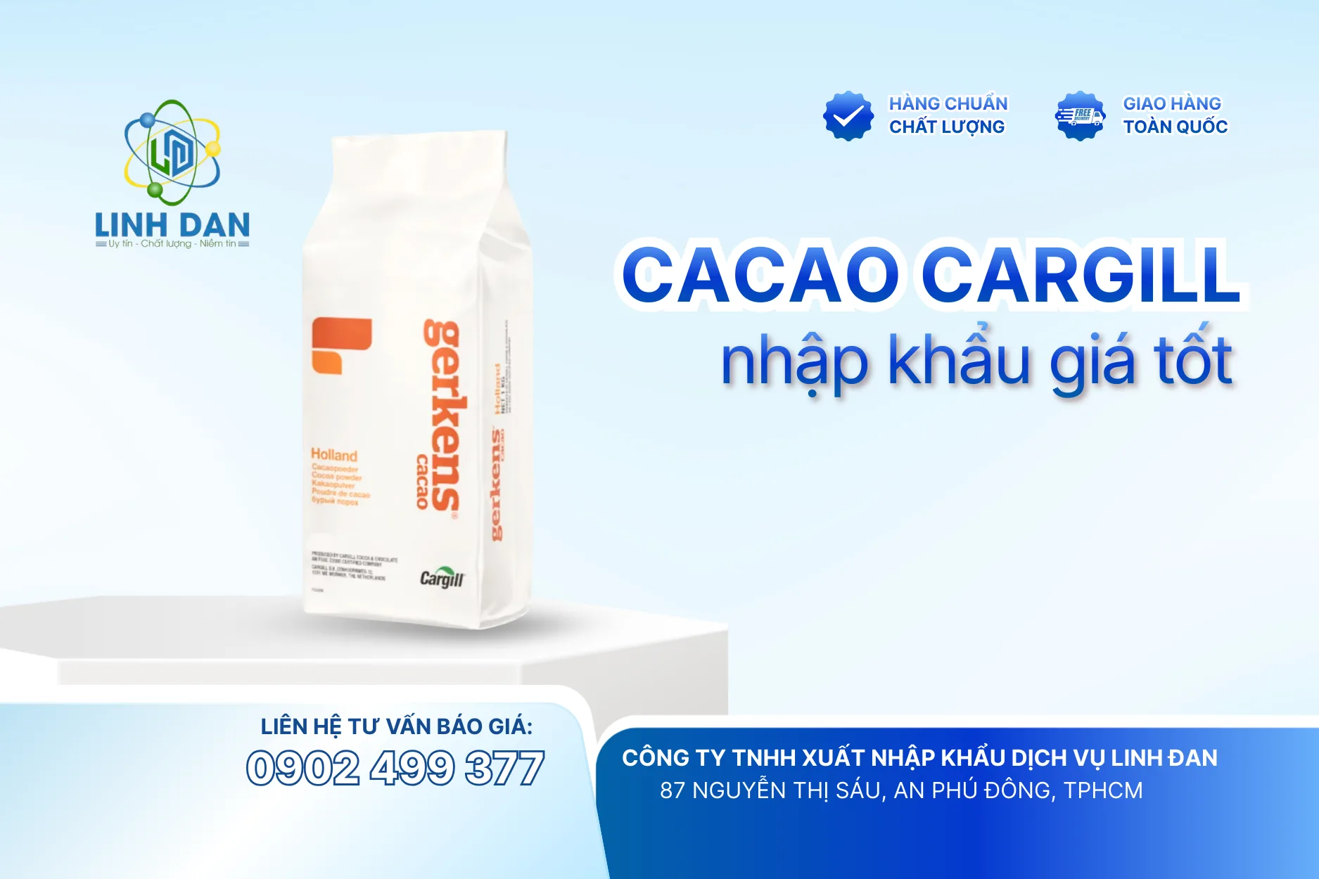 Cacao Cargill Nhập Khẩu Giá Tốt