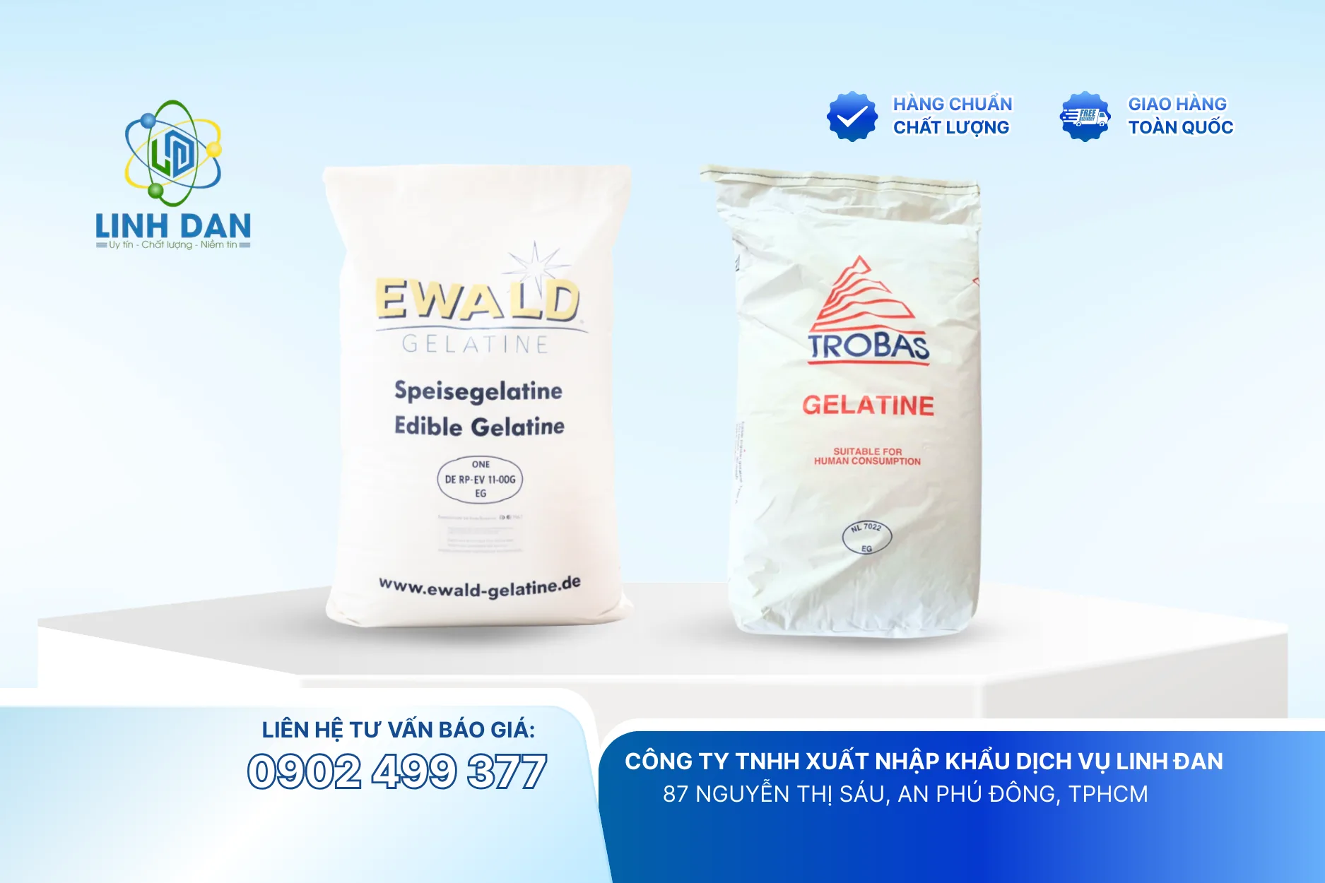 Gelatin là gì và mua ở đâu?