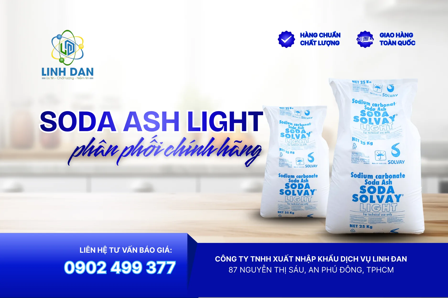 Soda Ash Light Phân Phối Chính Hãng TPHCM: Lựa Chọn Tuyệt Vời Cho Doanh Nghiệp