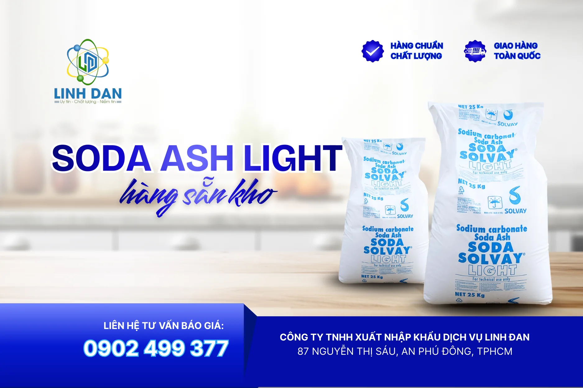 Soda Ash Light Sẵn Kho TPHCM: Lựa Chọn Tuyệt Vời Cho Các Ngành Công Nghiệp