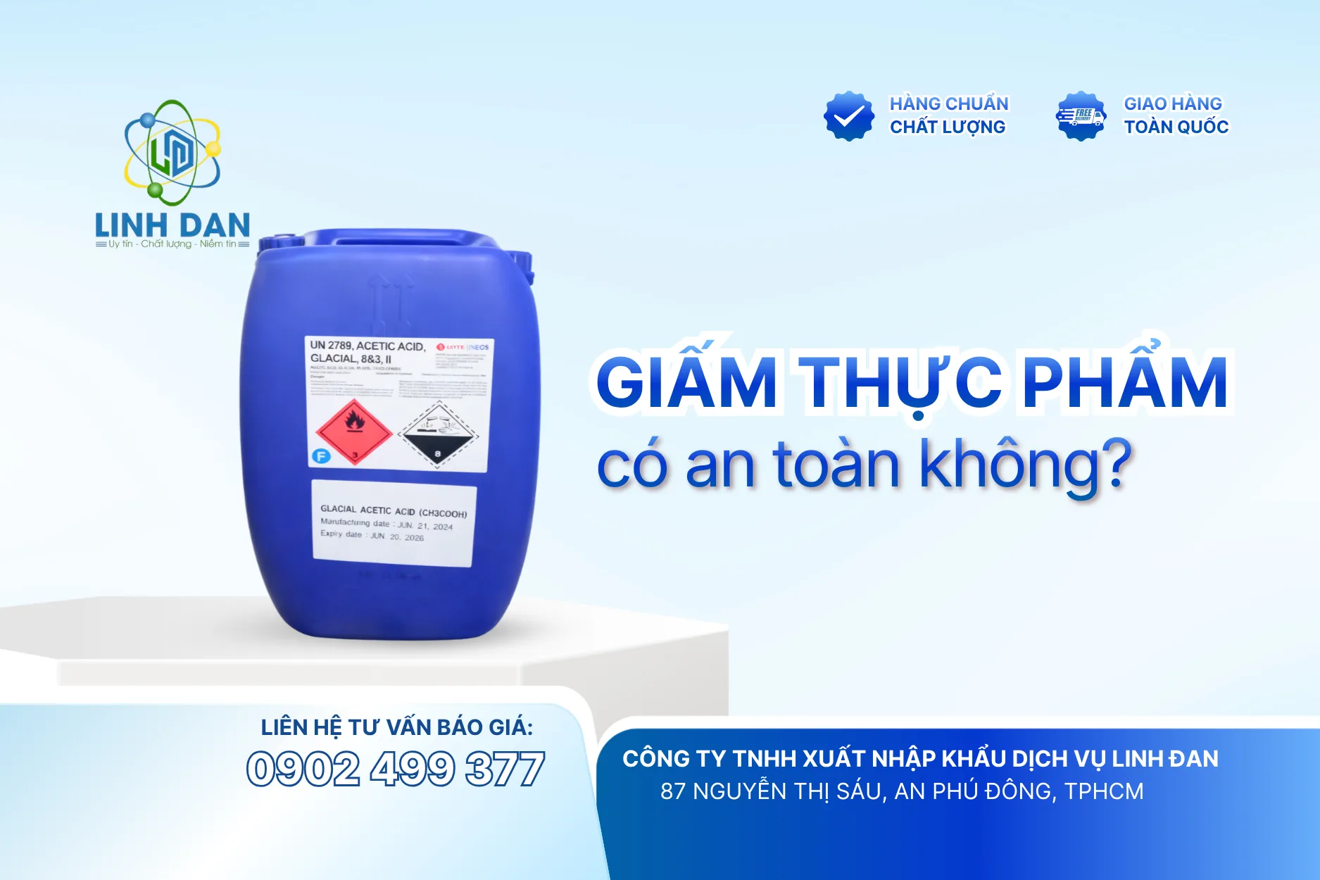 Giấm Thực Phẩm Có An Toàn Không?