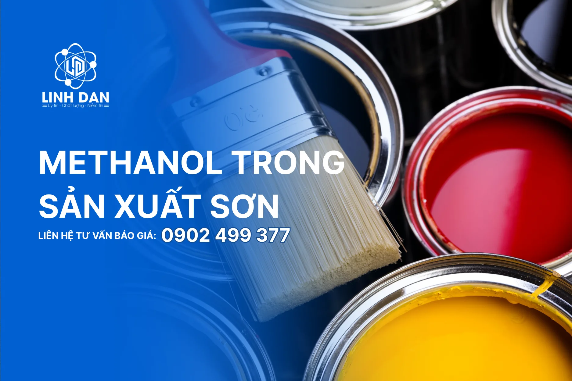 Methanol sản xuất sơn: Vai trò, ứng dụng, lưu ý an toàn và cách chọn nguồn cung phù hợp