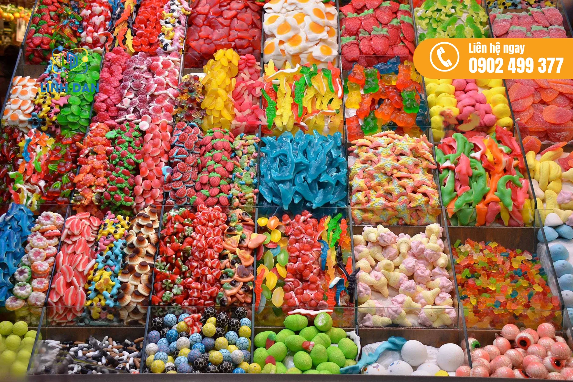 Chất tạo ngọt trong bánh kẹo