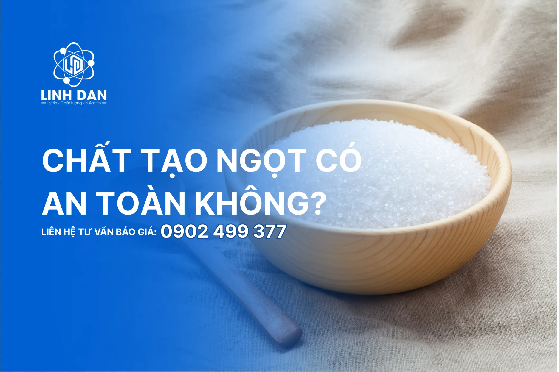 Chất tạo ngọt có an toàn không? Góc nhìn khoa học, cách dùng và điều cần lưu ý