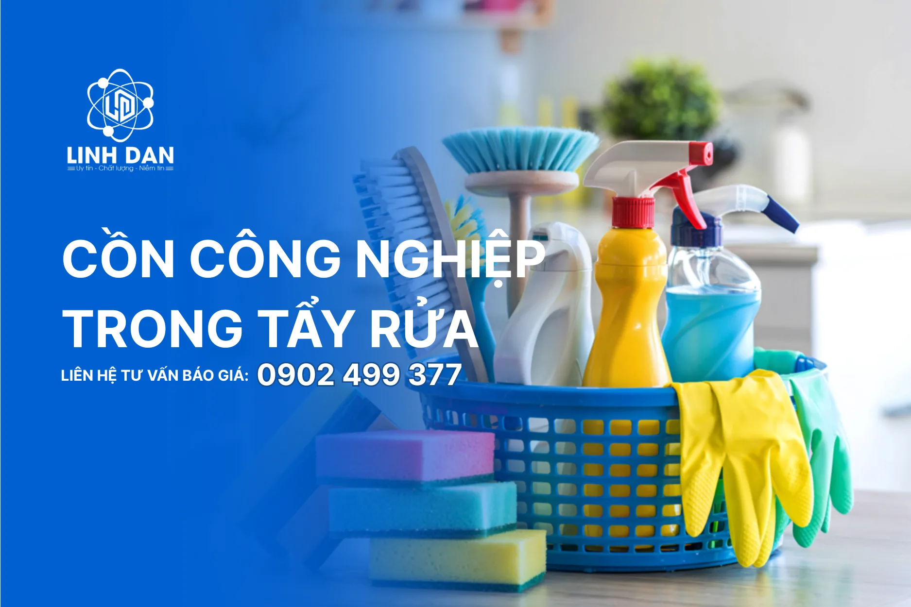Cồn công nghiệp trong tẩy rửa