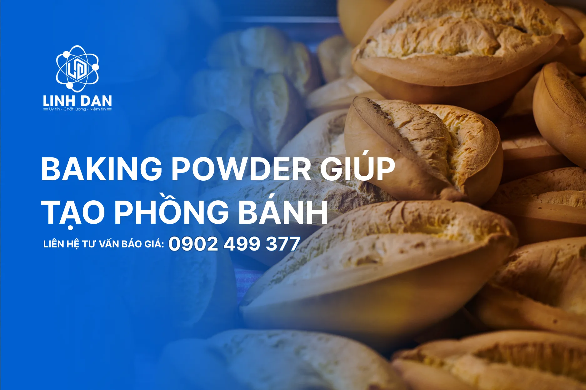 Baking Powder Giúp Tạo Phồng Bánh