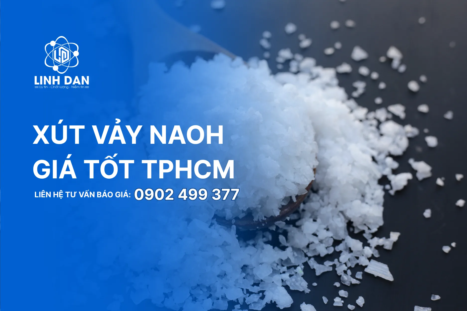 Xút Vảy NaOH Giá Tốt TPHCM