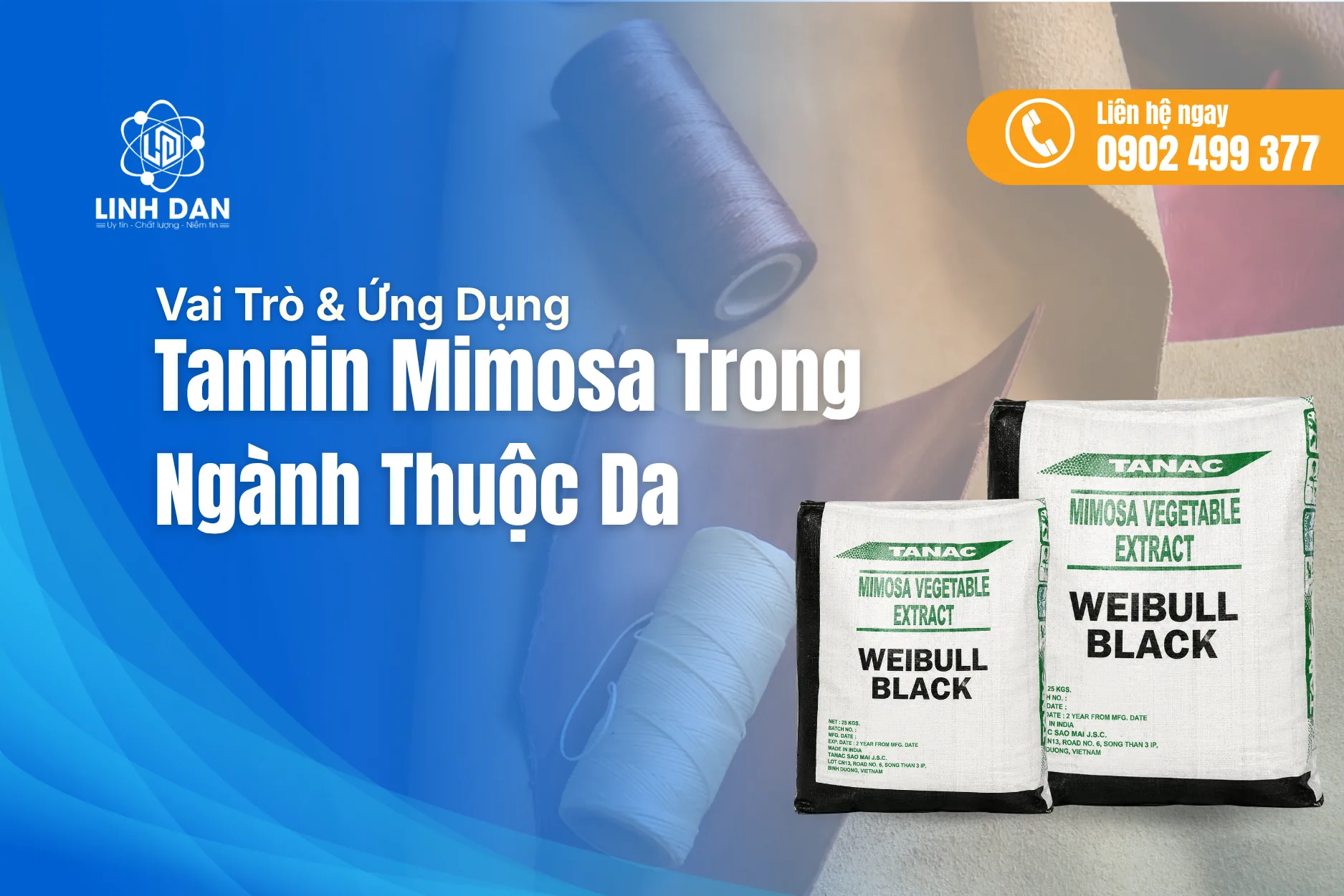 Tannin Mimosa Trong Ngành Thuộc Da: 7 Điều Cần Biết